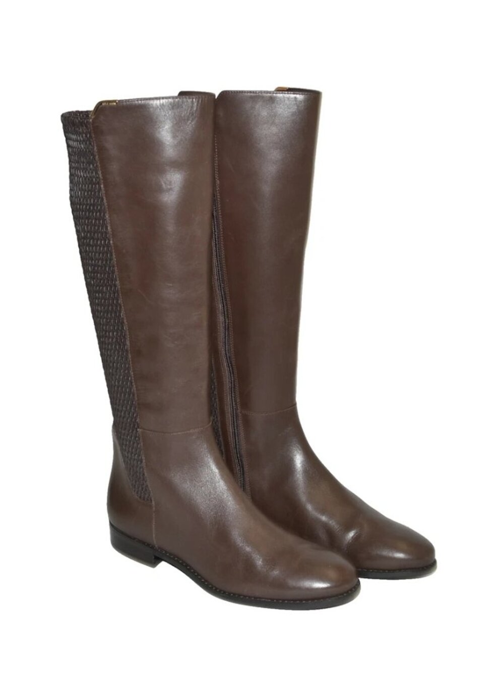 New! Cole Haan 'Rockland' Tall Boot Java Brown Leather Size 9.5 W00211 DD20